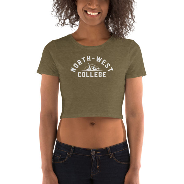 NWC Sporty Women’s Crop Tee - Image 2