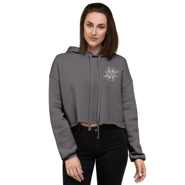 NWC Compass Logo Crop Hoodie - Image 8