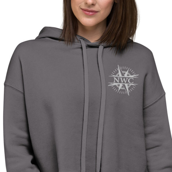 NWC Compass Logo Crop Hoodie